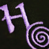 Black Hoodie - Purple Logo