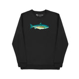 Black Sweatshirt - Salmon Of Knowledge